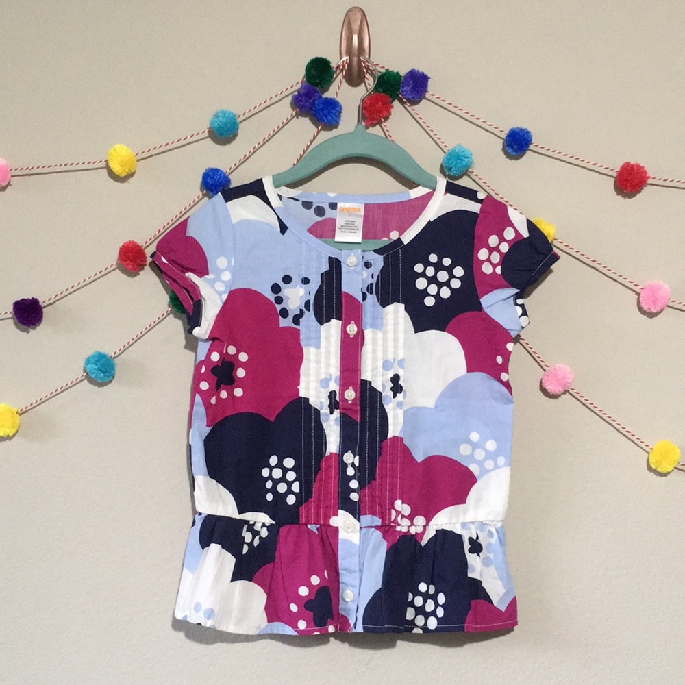 Gymboree button up 100% cotton shirt